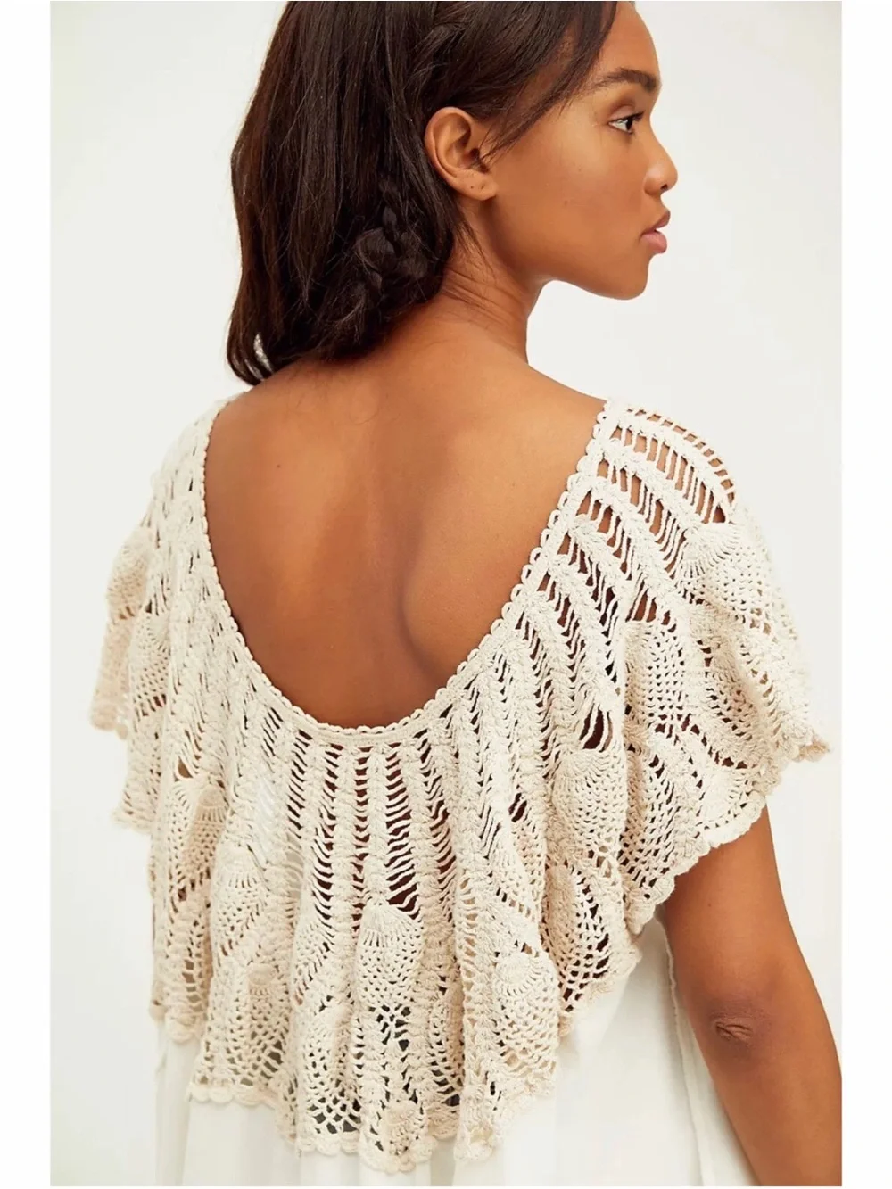 FREE PEOPLE Sweet Sun Oversized Tunic Top M